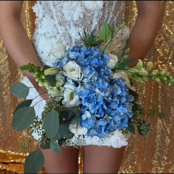 Portia and Scarlett Size 2 White Short Dress - Picture 5 of 6